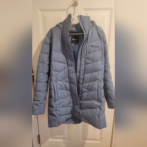 Marmot Blue Puffer Jacket